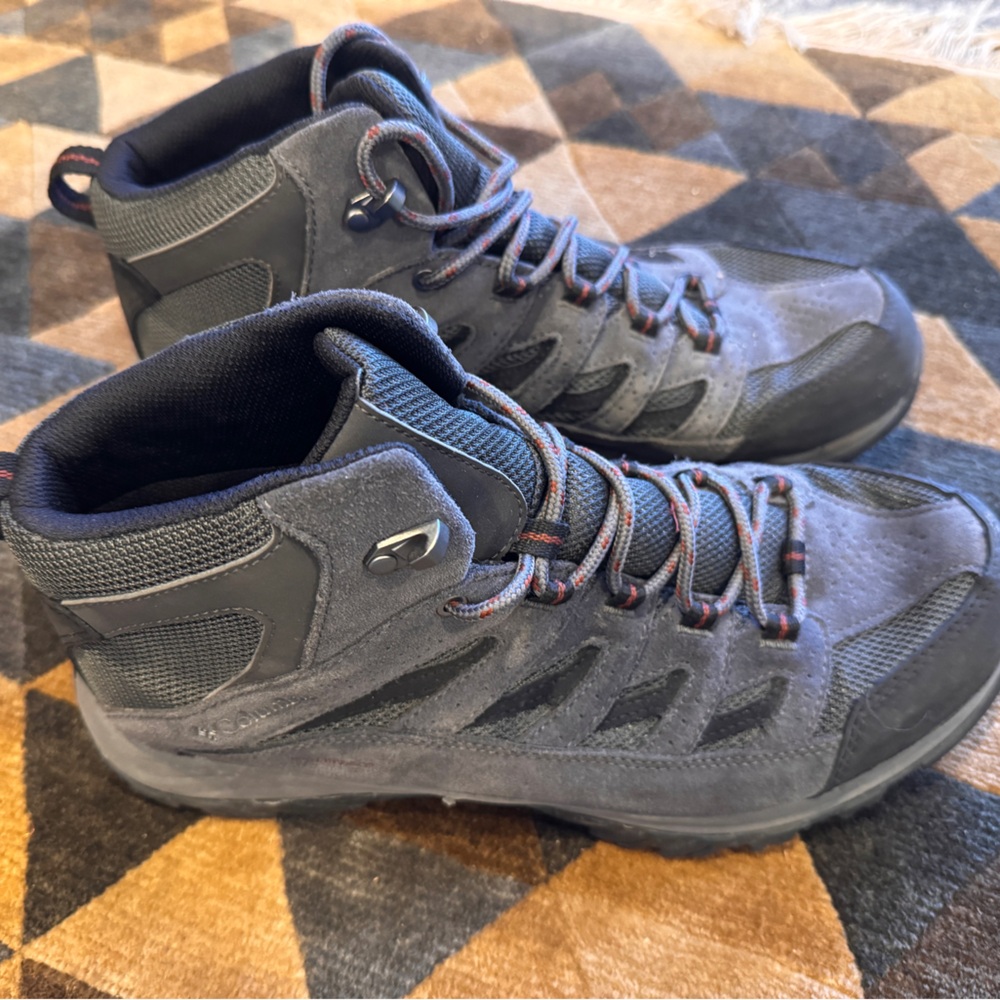 Columbia Crestwood Mid Men's Black Hiking Boots (12)